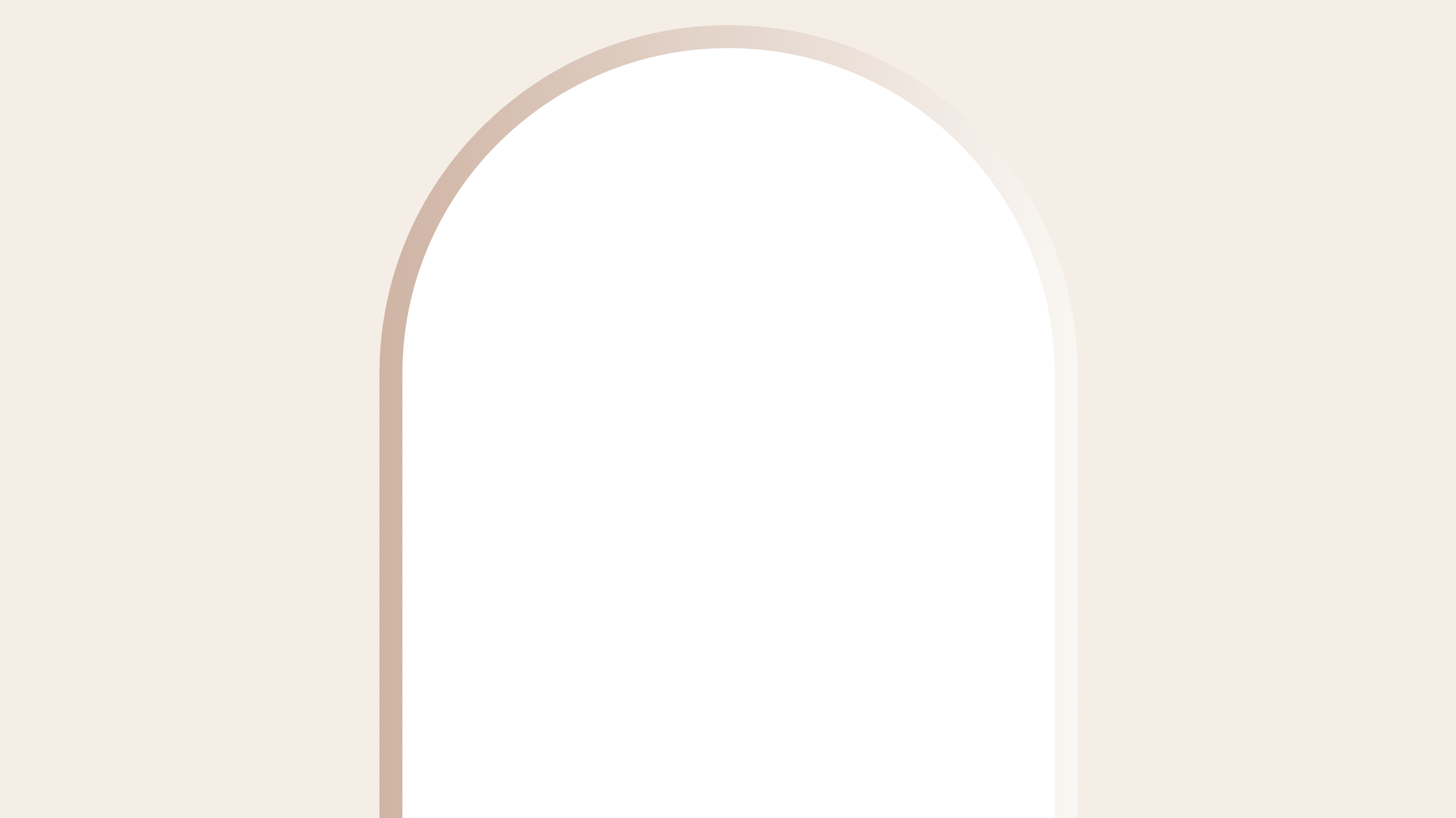 Cream Arc Graphic