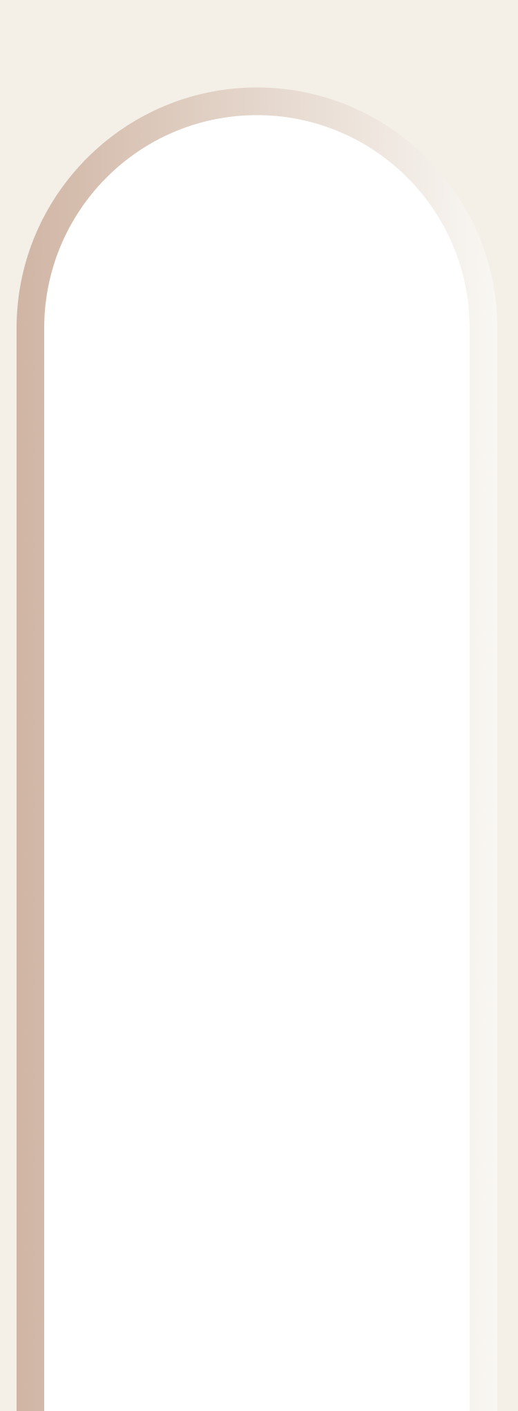 Cream Arc Graphic